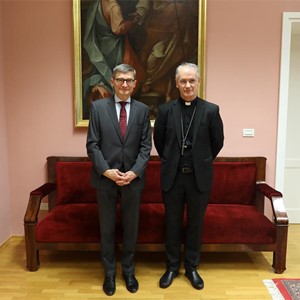 Nadbiskup Kutleša primio austrijskog veleposlanika u Republici Hrvatskoj